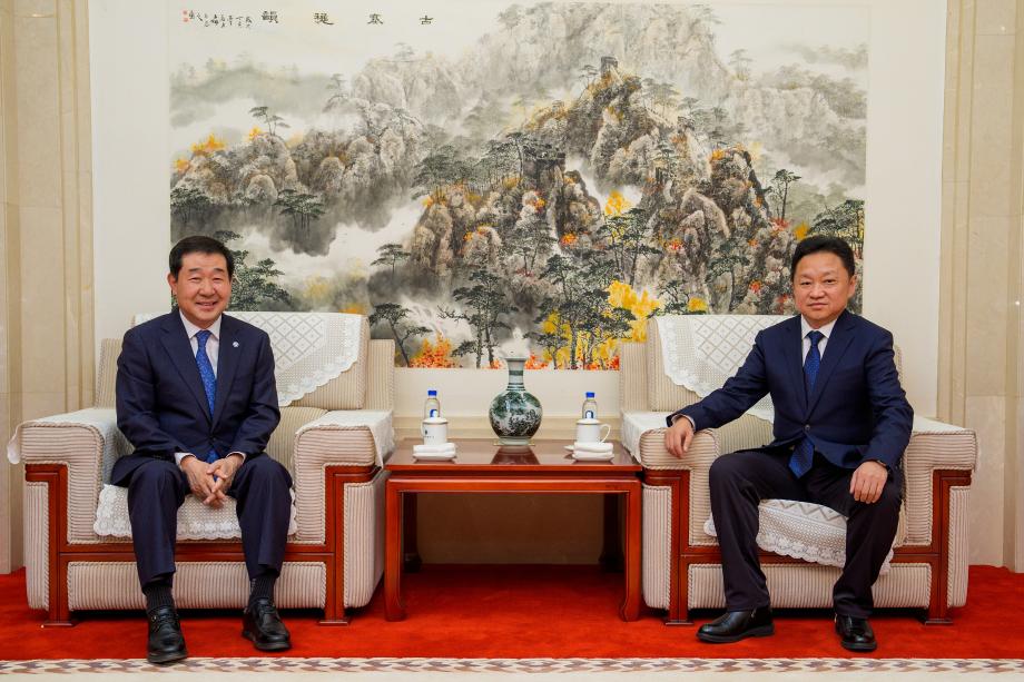 중국 칠대하시 방문