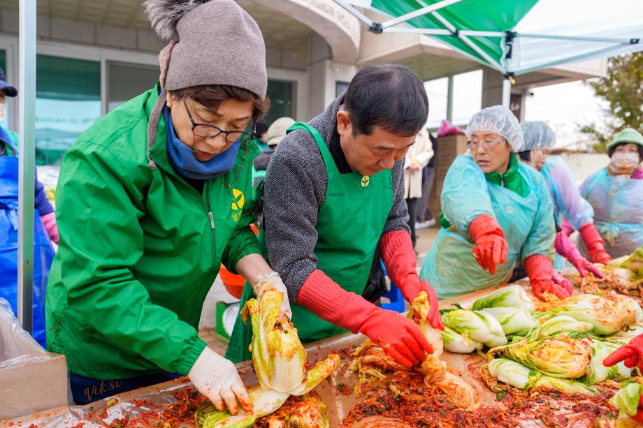 새마을부녀회 김장나누기