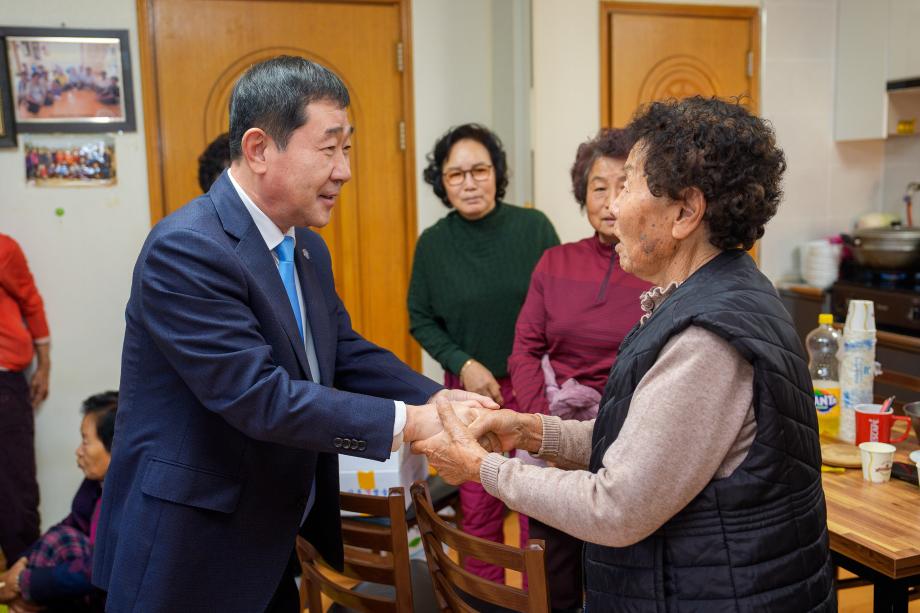 염실경로당 방문(동계)