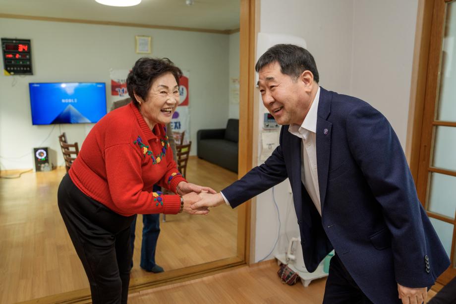 증천1리 경로당 방문