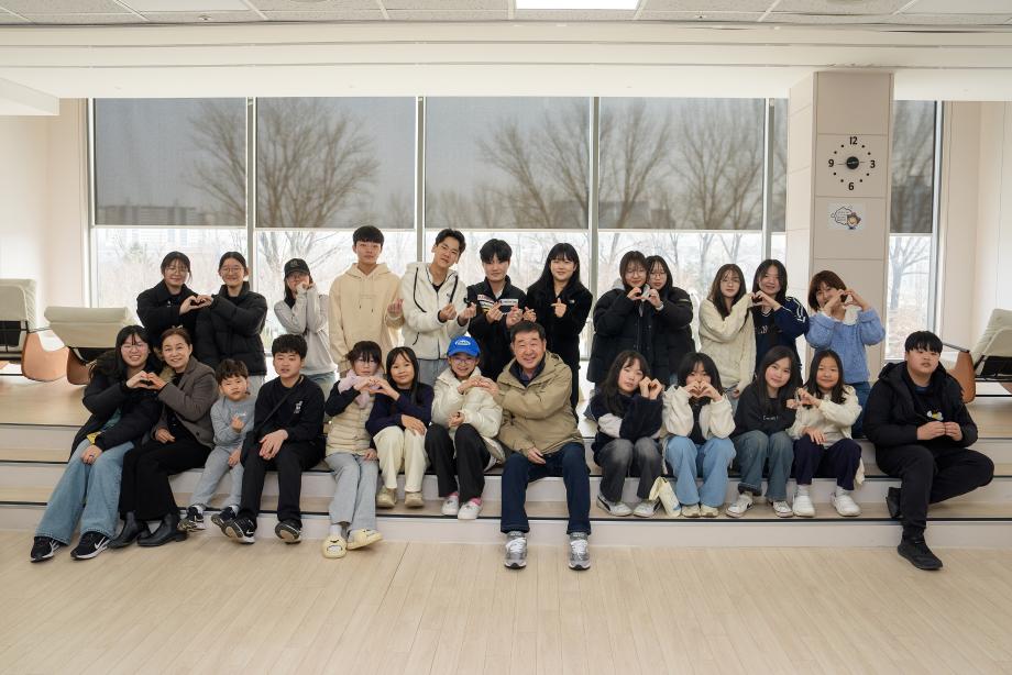 청소년들과의 대화