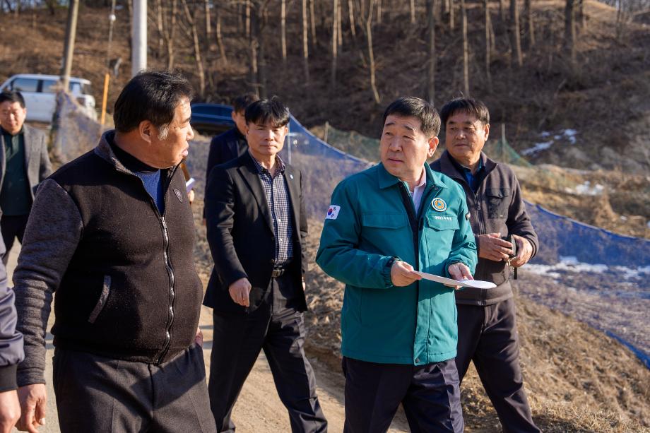 광덕2리 민원 현장방문