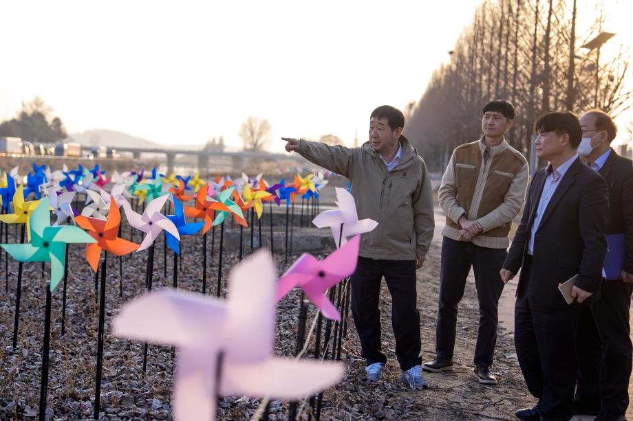 보강천 시설점검