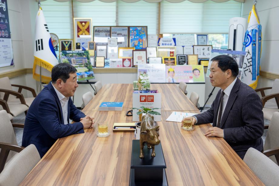 이태문 MBC충북 사장방문