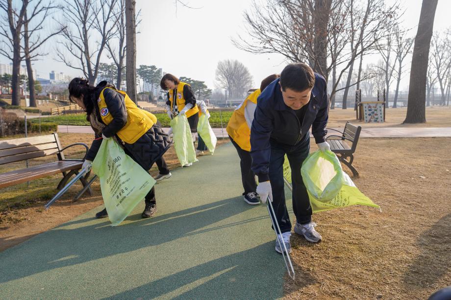 적십자봉사회 환경정화활동
