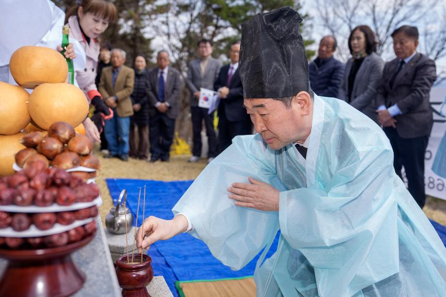 이찬의공 추모제