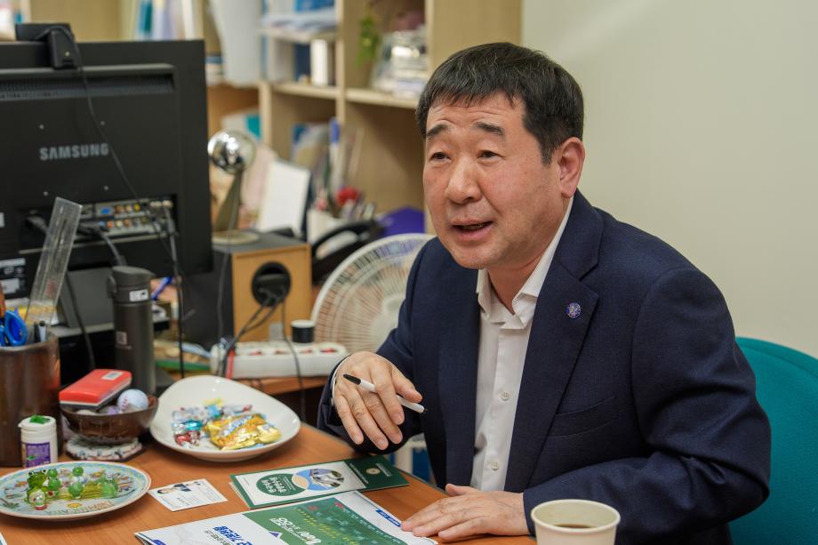 배재대학교 최호택 교수 사무실 방문