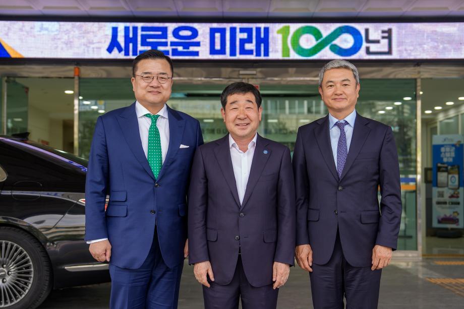 황현구 CJB 대표이사 방문