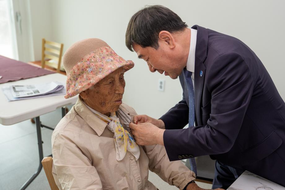 김기영 어르신(100세)방문