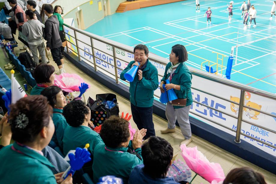 도민체전 선수단 격려