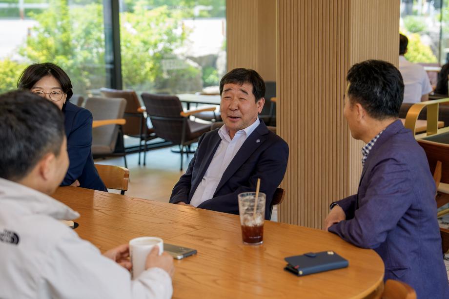 충청북도 문화체육관광국장 벨포레방문