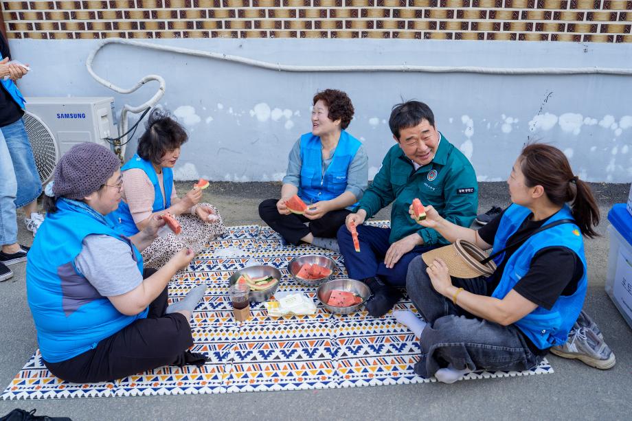 석곡2리 경로당 방문