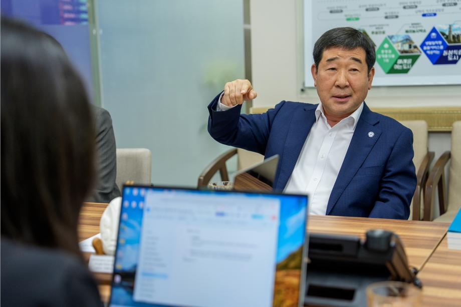 20분도시 관련 인터뷰