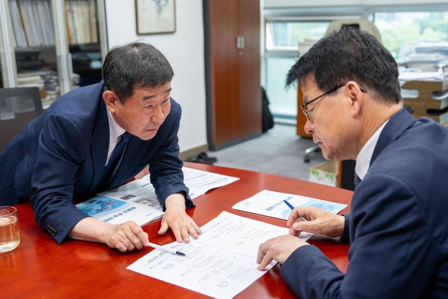 국회 임호선의원실 방문