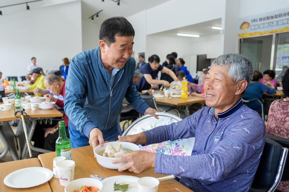 용강3리 다올회 삼계탕나눔봉사