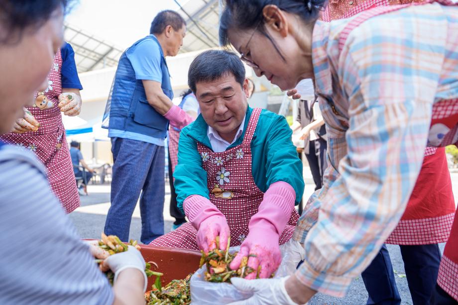 도안면 주민자치회 반찬나눔사업