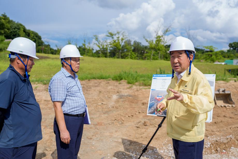 민선6기 4주년 현장방문(농산물종합가공센터 건립사업)