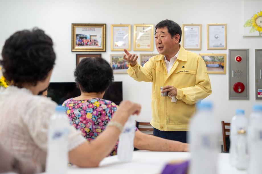 폭염관련 휴먼시아2단지 경로당 방문