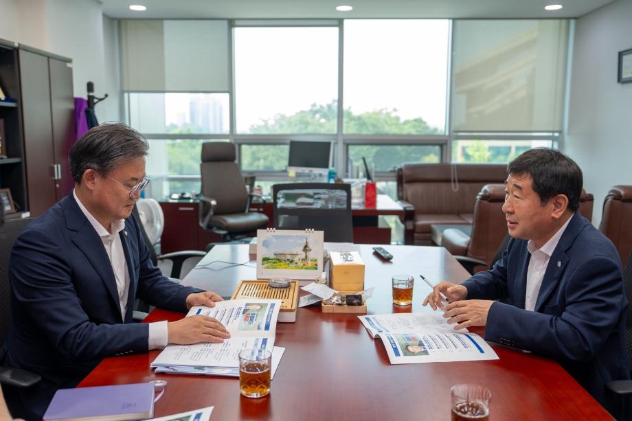 현안사업 추진을 위한 국회방문