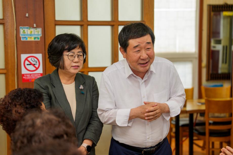 창동5리 초복행사 방문