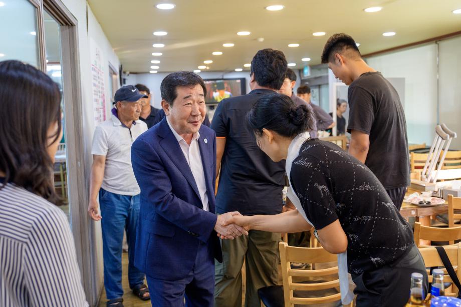 후계농업경영인연합회 충청북도대회 격려