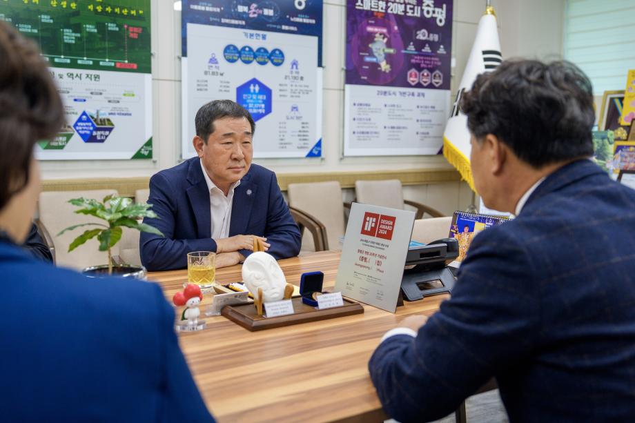 민주당 산림위원장 차담