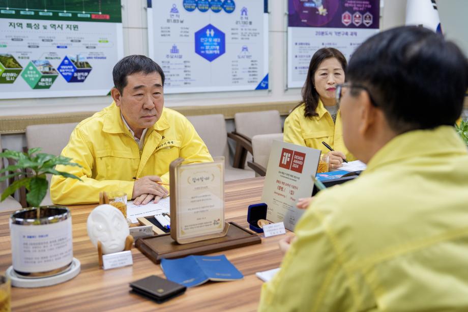농림축산검역본부장 방문