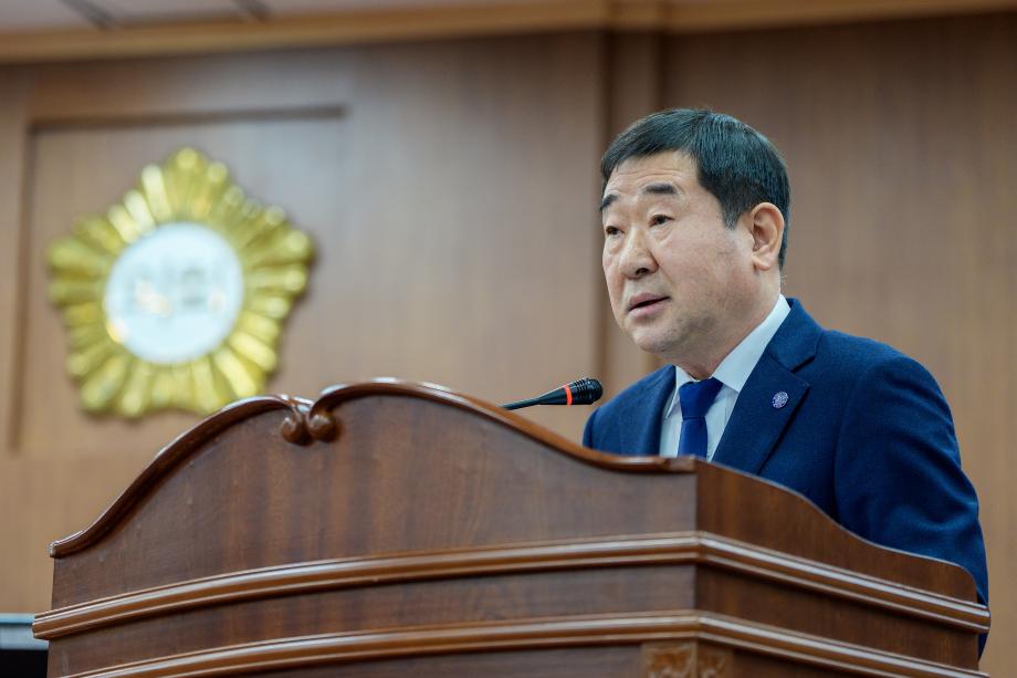 제216회 군의회 임시회 군정보고