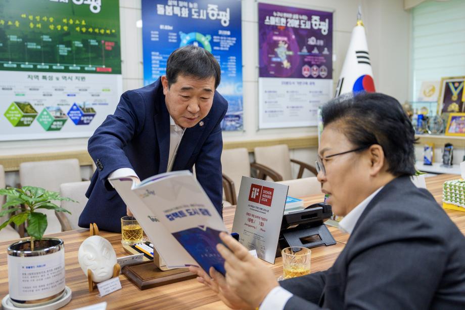 문정복 국회의원 방문