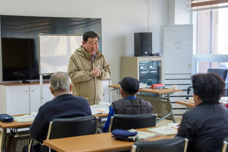 노인복지모델 프로그램 격려(용강3리)