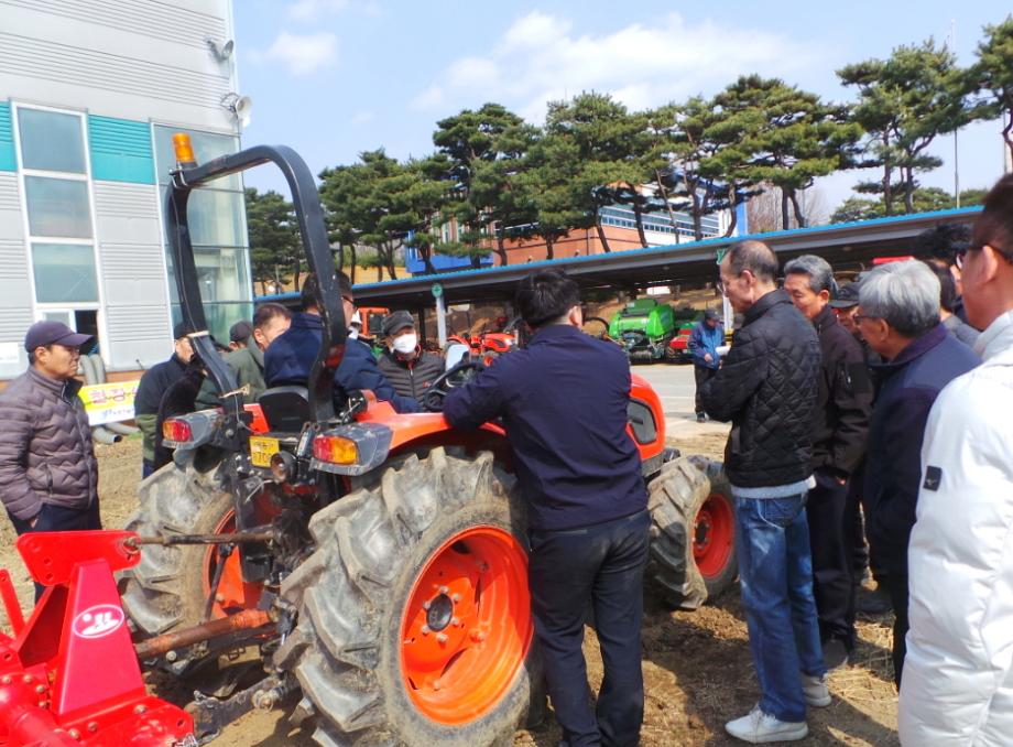증평군농업기술센터, 2025년 농업기계 현장 실무교육