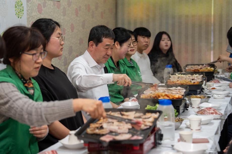 증평군학교밖청소년지원센터, 한국부인회 증평군지회와 함께 검정고시 응시 청소년 응원
