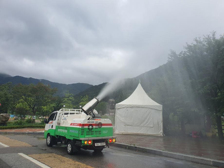 증평군 보건소, 하절기 집중 방역소독 본격 가동