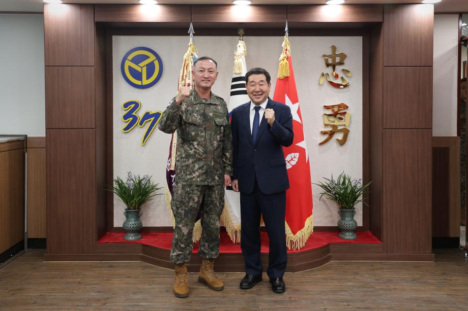 증평군, 추석 맞아 군부대 위문 활동 나서