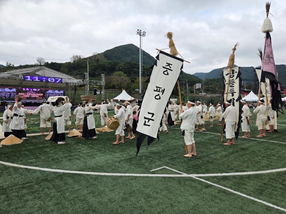 증평 장뜰두레농요, 충북 민속예술축제 ‘최우수상’수상