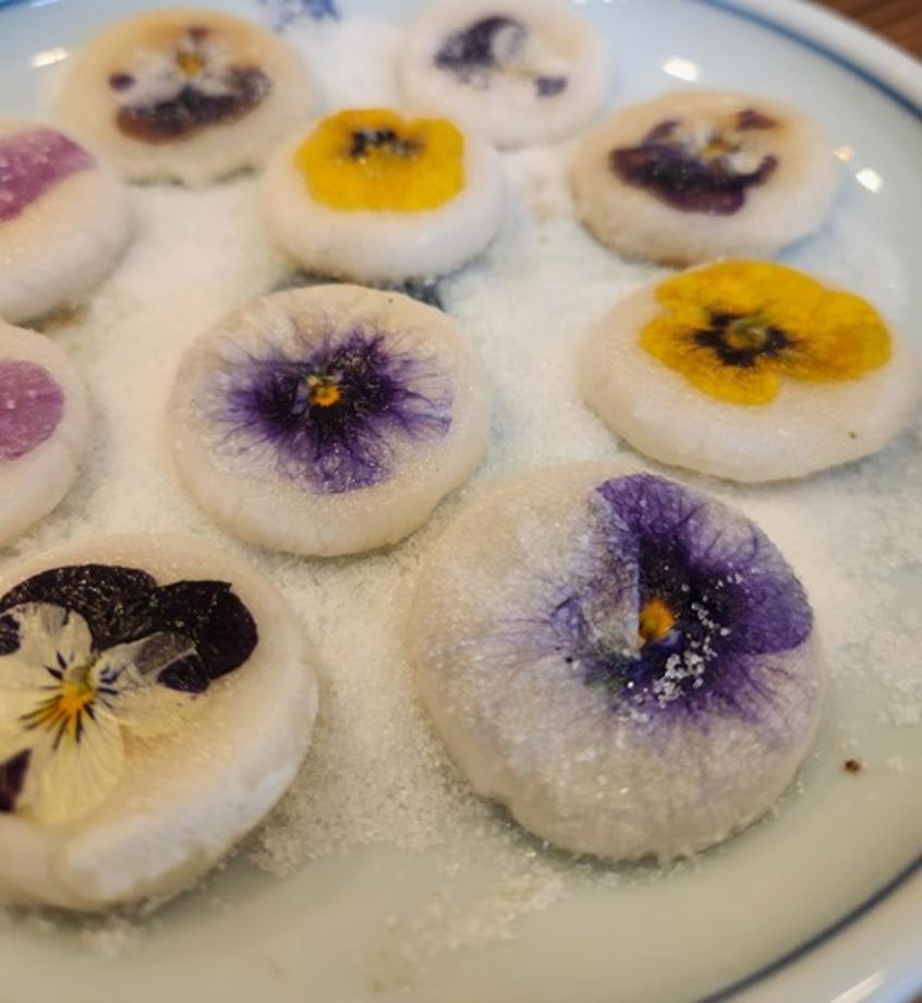 전통음식 - 두견주와 화전